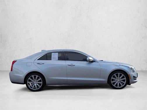 Radiant Silver Metallic 2017 Cadillac ATS 2.0L Turbo Luxury