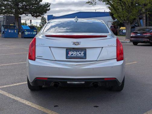 Radiant Silver Metallic 2017 Cadillac ATS 2.0L Turbo Luxury