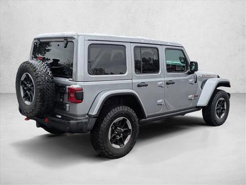 Billet Silver Metallic Clearcoat 2021 Jeep Wrangler Unlimited Rubicon