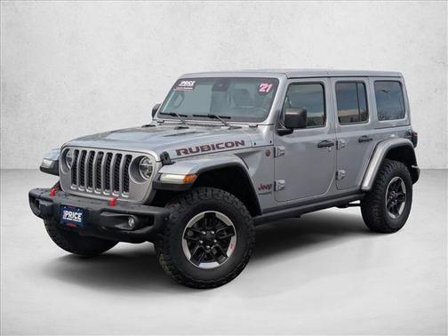 Billet Silver Metallic Clearcoat 2021 Jeep Wrangler Unlimited Rubicon