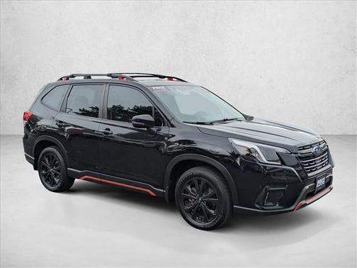 Crystal Black Silica 2022 Subaru Forester Sport