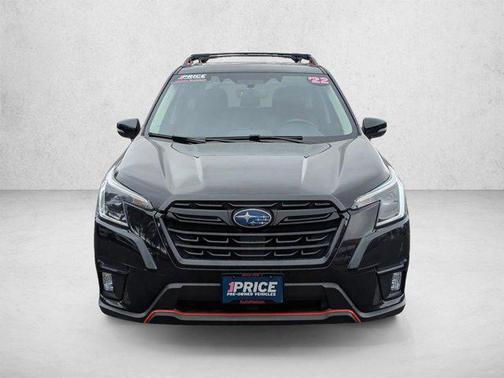Crystal Black Silica 2022 Subaru Forester Sport
