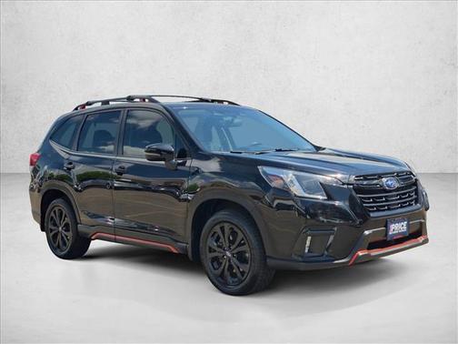 Crystal Black Silica 2022 Subaru Forester Sport