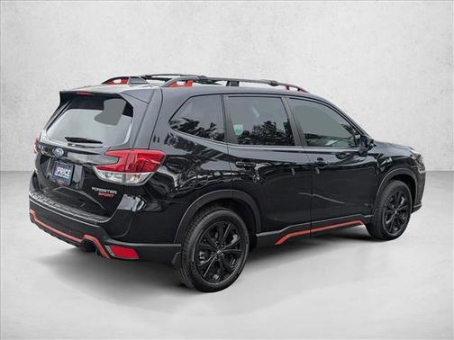 Crystal Black Silica 2022 Subaru Forester Sport