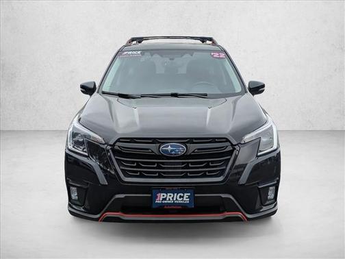 Crystal Black Silica 2022 Subaru Forester Sport