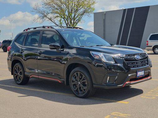 Crystal Black Silica 2022 Subaru Forester Sport