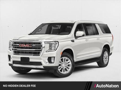 White Frost Tricoat 2022 GMC Yukon XL Denali