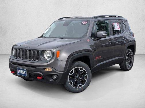 Granite Crystal Metallic Clearcoat 2017 Jeep Renegade Trailhawk