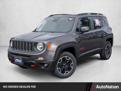 Granite Crystal Metallic Clearcoat 2017 Jeep Renegade Trailhawk