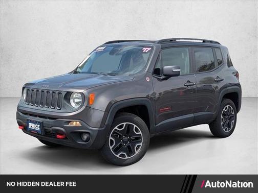 Granite Crystal Metallic Clearcoat 2017 Jeep Renegade Trailhawk