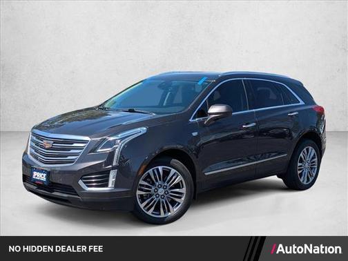 Dark Granite Metallic 2017 Cadillac XT5 Premium Luxury