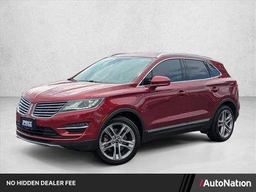 Red 2016 Lincoln MKC Reserve