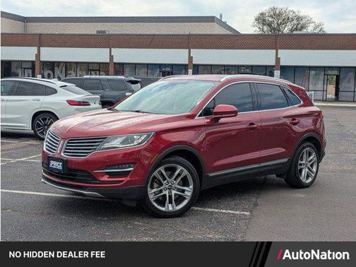 Red 2016 Lincoln MKC Reserve