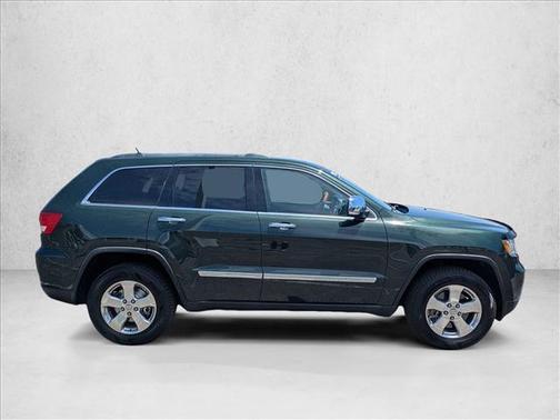 Natural Green Pearl 2011 Jeep Grand Cherokee Overland