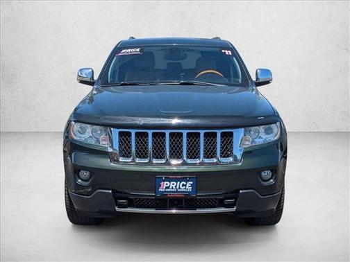 Natural Green Pearl 2011 Jeep Grand Cherokee Overland