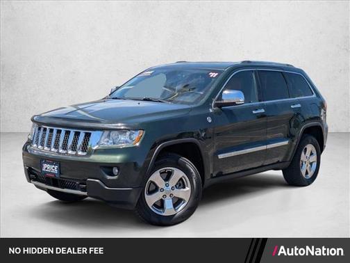 Natural Green Pearl 2011 Jeep Grand Cherokee Overland
