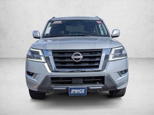 Brilliant Silver Metallic 2021 Nissan Armada SL 4WD
