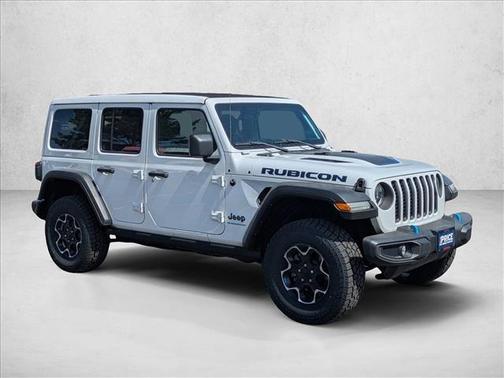 Bright White Clearcoat 2023 Jeep Wrangler 4xe Rubicon