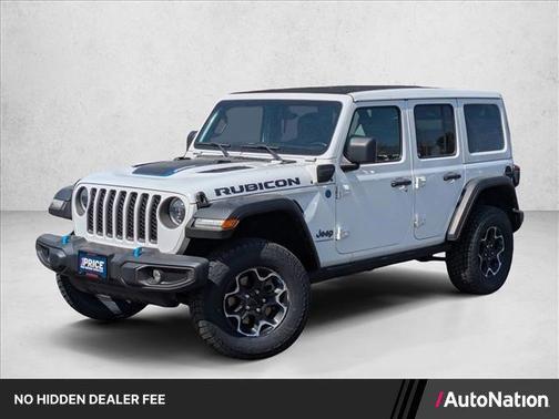 Bright White Clearcoat 2023 Jeep Wrangler 4xe Rubicon