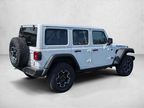 Bright White Clearcoat 2023 Jeep Wrangler 4xe Rubicon