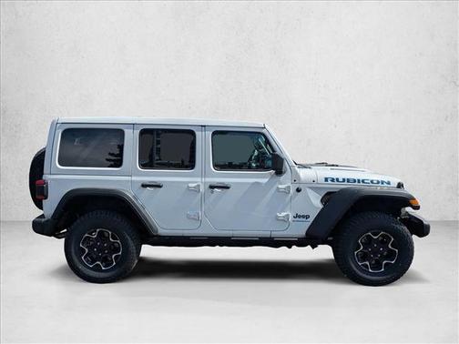 Bright White Clearcoat 2023 Jeep Wrangler 4xe Rubicon