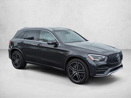 Blue 2022 Mercedes-Benz AMG GLC 43 4MATIC