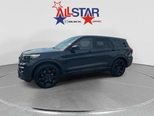 Blue Metallic 2022 Ford Explorer ST
