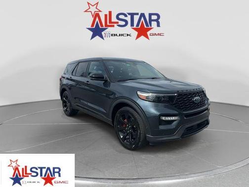 Blue Metallic 2022 Ford Explorer ST