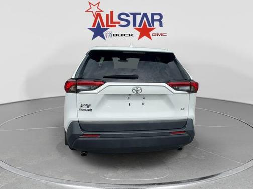 White 2022 Toyota RAV4 LE