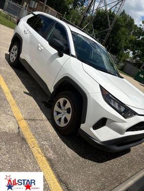 White 2022 Toyota RAV4 LE