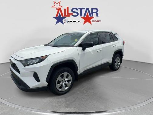 White 2022 Toyota RAV4 LE