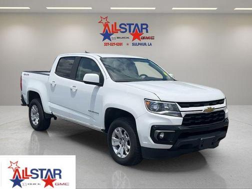 Summit White 2022 Chevrolet Colorado LT