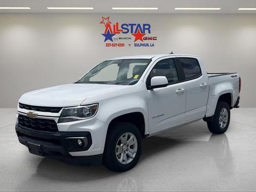 Summit White 2022 Chevrolet Colorado LT