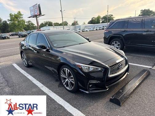 Black Obsidian 2022 INFINITI Q50 SENSORY