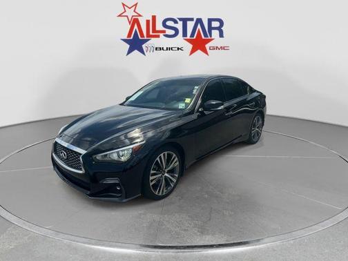 Black Obsidian 2022 INFINITI Q50 SENSORY