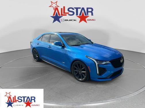 Coastal Blue Metallic 2024 Cadillac CT4-V V-Series