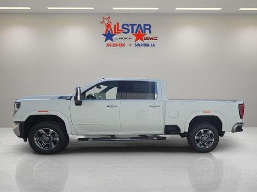 Summit White 2025 GMC Sierra 2500 SLT