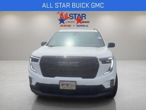 Summit White 2026 GMC Acadia Elevation