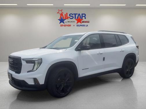 Summit White 2026 GMC Acadia Elevation