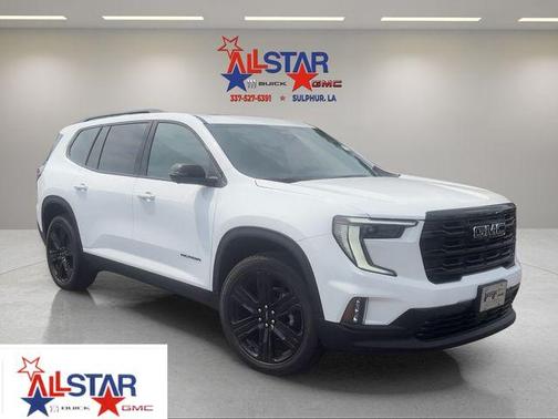 Summit White 2026 GMC Acadia Elevation
