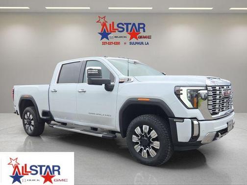 Glacier White 2026 GMC Sierra 2500 Denali