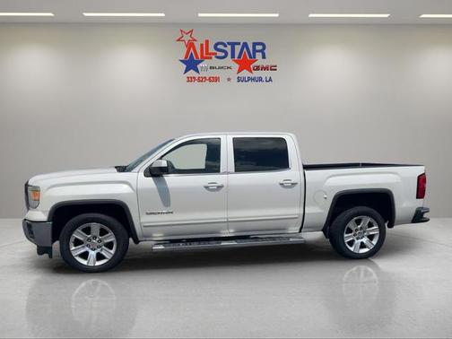 White Diamond Clearcoat 2014 GMC Sierra 1500 SLE