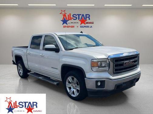 White Diamond Clearcoat 2014 GMC Sierra 1500 SLE
