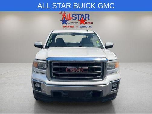 White Diamond Clearcoat 2014 GMC Sierra 1500 SLE