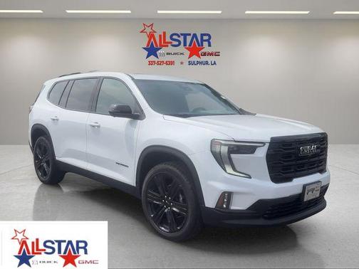White 2026 GMC Acadia Elevation