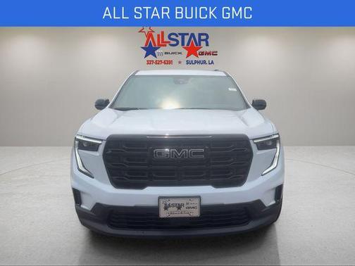 White 2026 GMC Acadia Elevation
