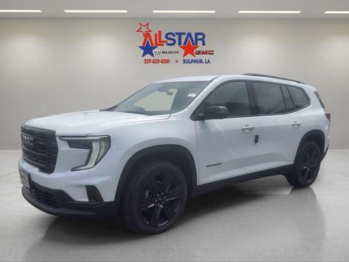 White 2026 GMC Acadia Elevation