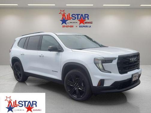 White 2026 GMC Acadia Elevation