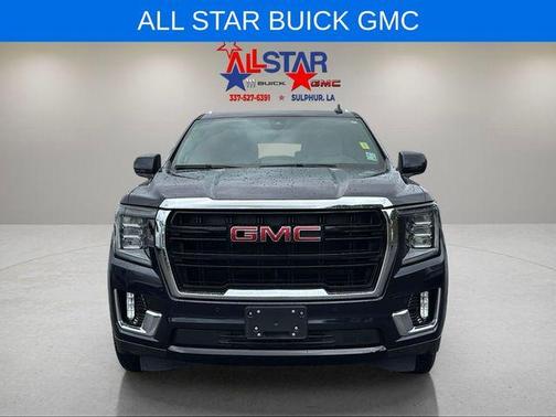 Midnight Blue Metallic 2021 GMC Yukon XL SLE