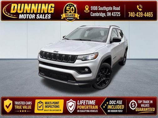 Silver Zynith Metallic Clearcoat 2026 Jeep Compass Latitude